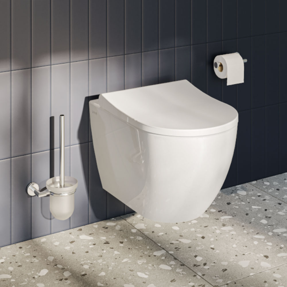 Унитаз подвесной Vitra Mia R 7510B003-0075+801-003-019 безободковый в интернет-магазине Sumom.kz Унитаз подвесной Vitra Mia R 7510B003-0075+801-003-019 безободковый в интернет-магазине Sumom.kz