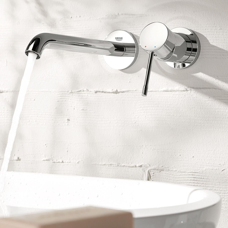 Внешняя часть смесителя для раковины GROHE Essence скрытого монтажа, на 2 отверстия, M-Size, хром 29192001 с гарантией и доставкой по всему Казахстану Внешняя часть смесителя для раковины GROHE Essence скрытого монтажа, на 2 отверстия, M-Size, хром 29192001 большой выбор под ваш дизайн!