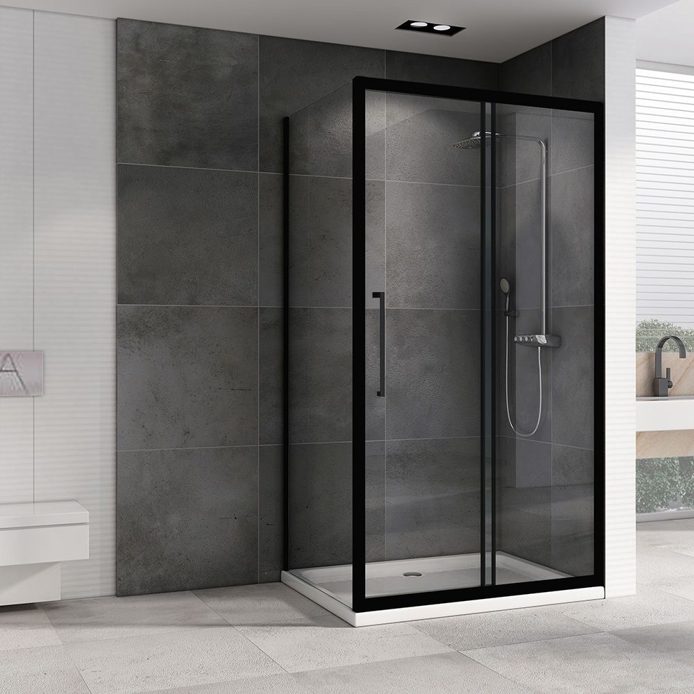 Душевой уголок ABBER Schwarzer Diamant AG30100BH-S85B в интернет-магазине Sumom.kz