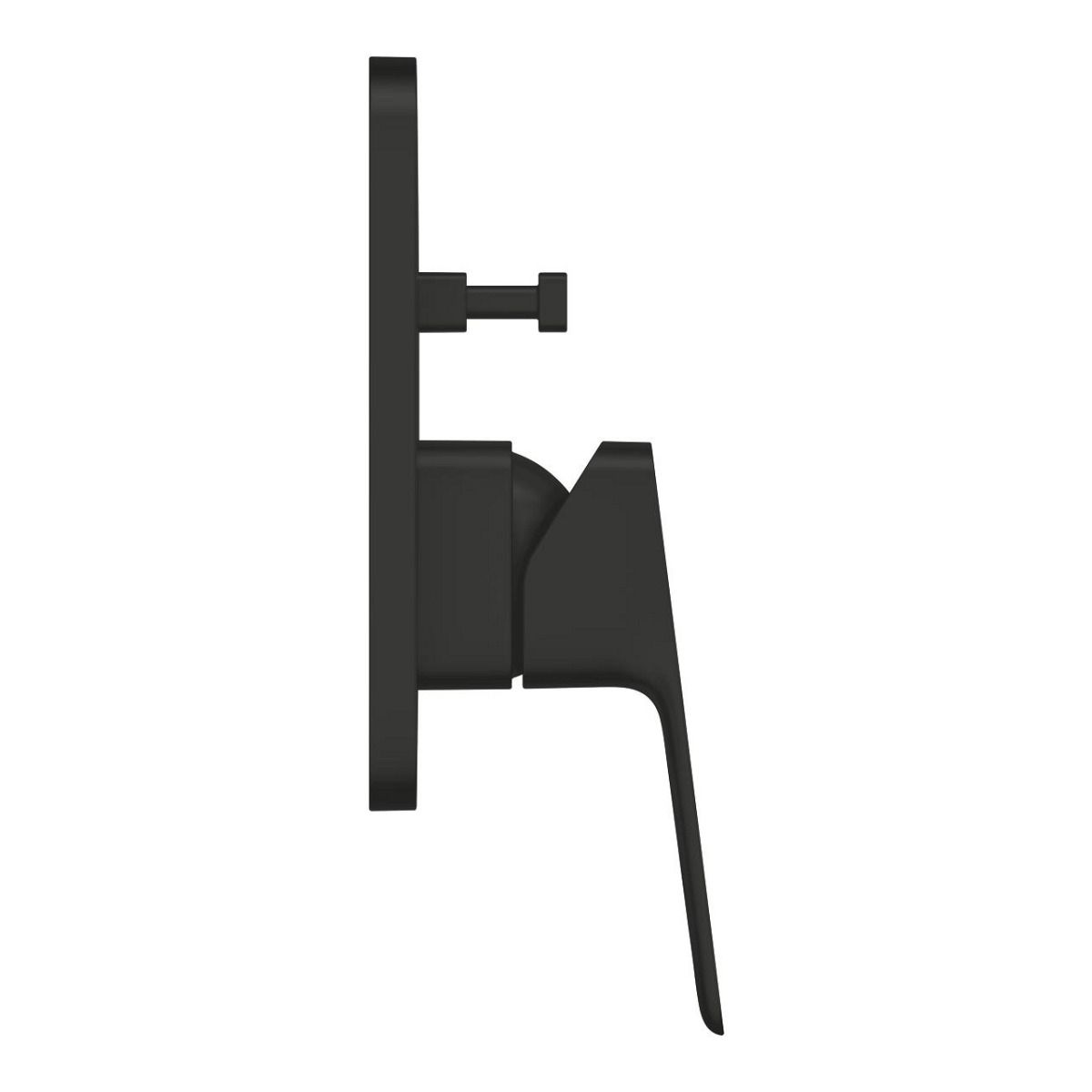 Смеситель однорычажный скрытого монтажа для ванны GROHE Cubeo, с переключателем на 2 положения, матовый черный 1017782430 большой выбор под ваш дизайн!