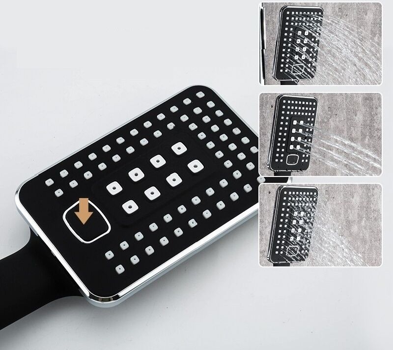 Душевая стойка Frap F2457 Чёрый/хром в интернет-магазине Sumom.kz