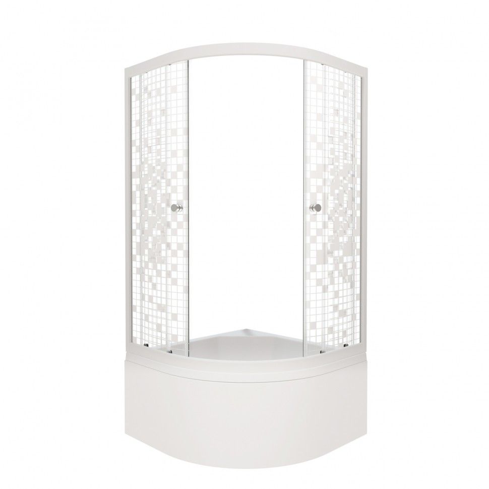 Душевое Ограждение Мозаика 90*90 Б Щ0000061797 в интернет-магазине Sumom.kz