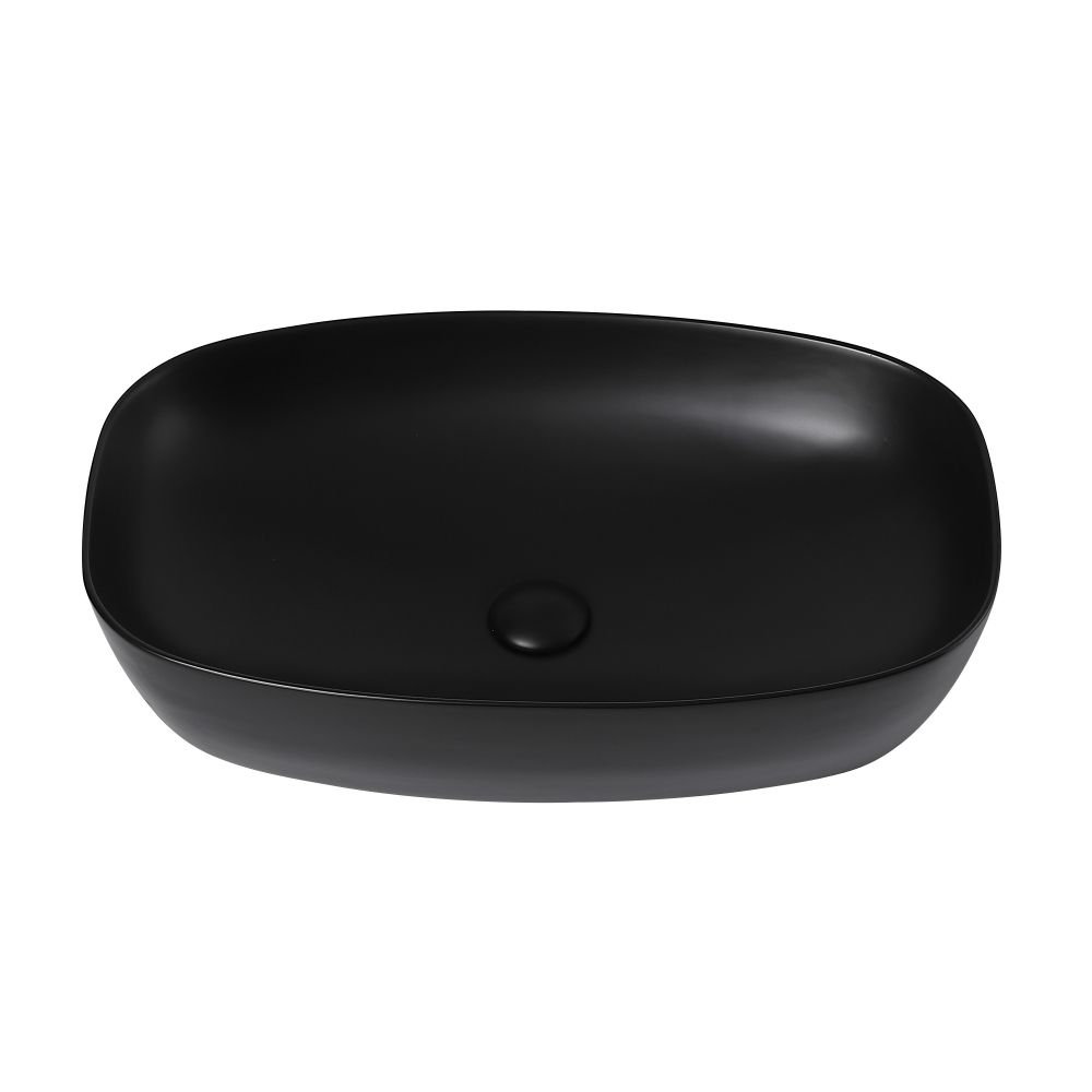 Раковина накладная ABBER Rechteck AC2206MB черная матовая в интернет-магазине Sumom.kz