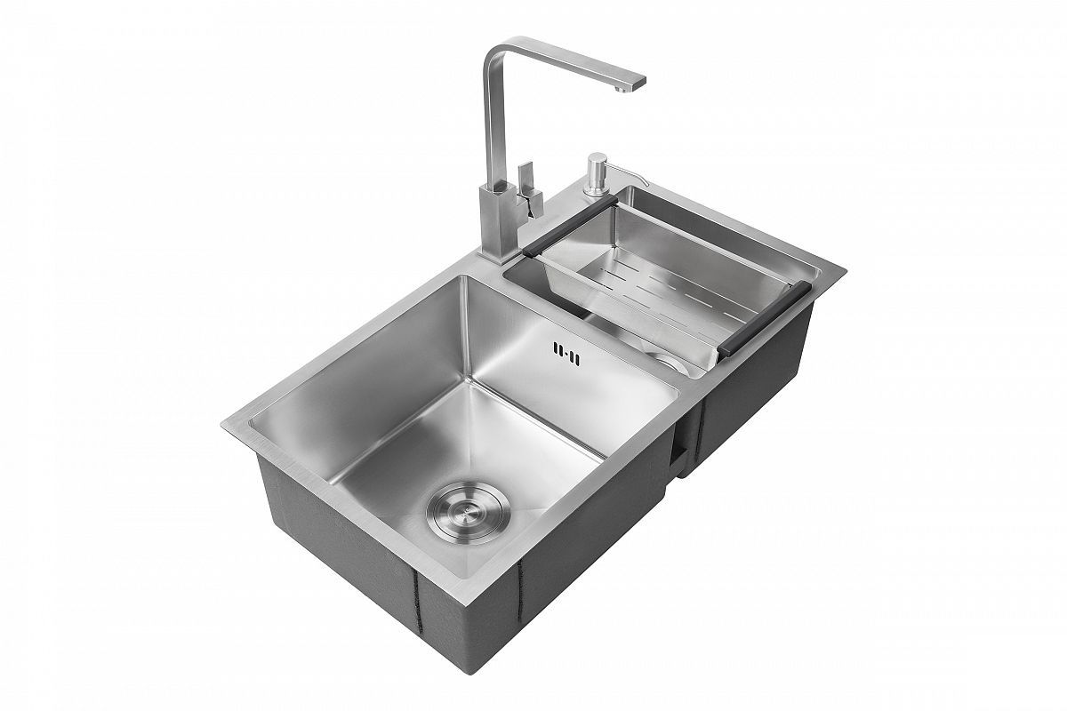 Мойка из нержавеющей стали Avina HM 78x43 Satin в интернет-магазине Sumom.kz Мойка из нержавеющей стали Avina HM 78x43 Satin в интернет-магазине Sumom.kz