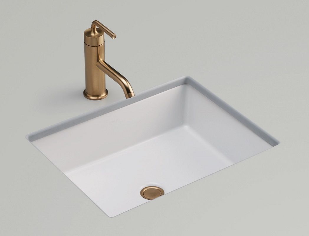 Раковина Jacob Delafon Verticyl, врезная снизу, 50 х 40 см, белая, E2882-0 в интернет-магазине Sumom.kz