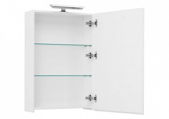 Шкаф-зеркало Aquanet Йорк 60 белый (202087) в интернет-магазине Sumom.kz