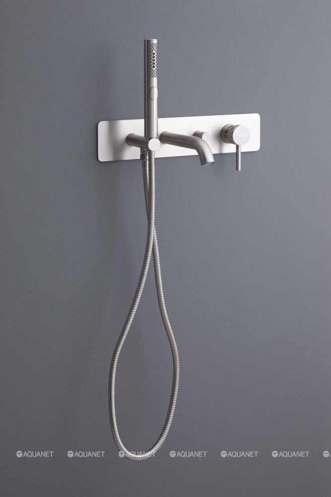 5.31006-BN PRIORITY Cмеситель для ванны встр., излив 205мм, Kerox, Easy box, браш.никель большой выбор под ваш дизайн!