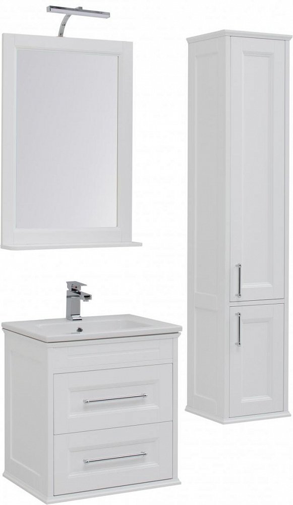 Зеркало Aquanet Бостон М 60 белый 00209675 в интернет-магазине Sumom.kz