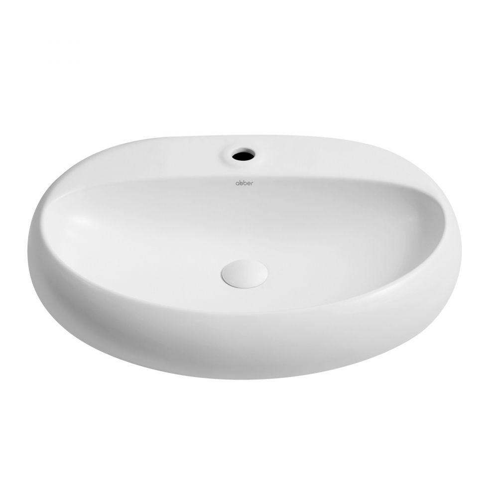 Раковина накладная ABBER Bequem AC2112MW белая матовая в интернет-магазине Sumom.kz