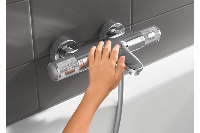 Термостат для ванны, хром Grohe Grohtherm 1000 Performance 34830000 с гарантией и доставкой по всему Казахстану Термостат для ванны, хром Grohe Grohtherm 1000 Performance 34830000 большой выбор под ваш дизайн!