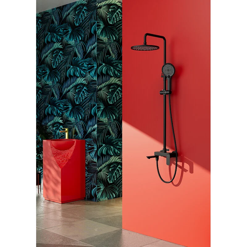 Душевая система Raglo черный R03.24.06 в интернет-магазине Sumom.kz Душевая система Raglo черный R03.24.06 в интернет-магазине Sumom.kz