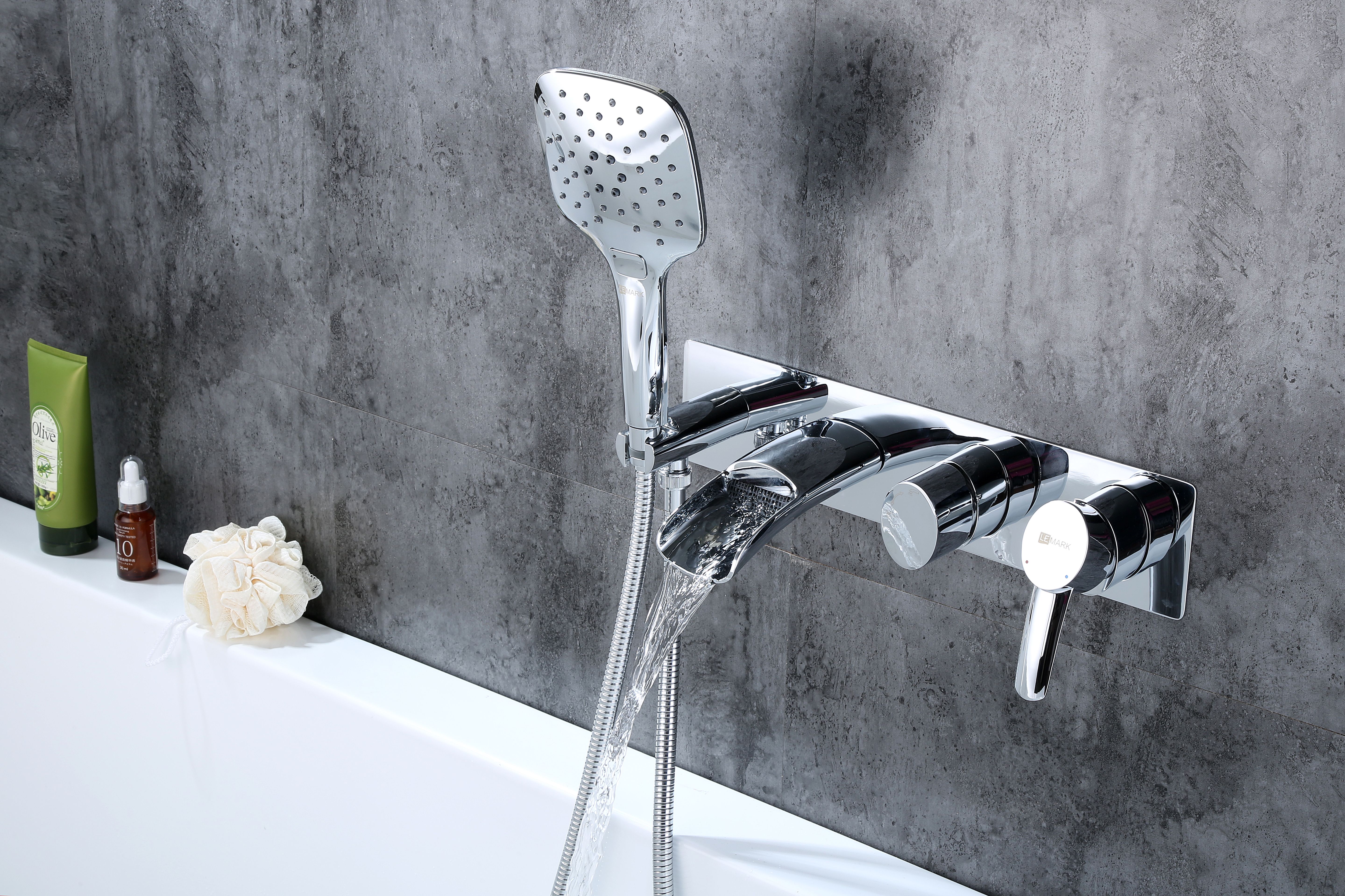 Смеситель Lemark Atlantiss LM3224C для ванны и душа, встраиваемый большой выбор под ваш дизайн!