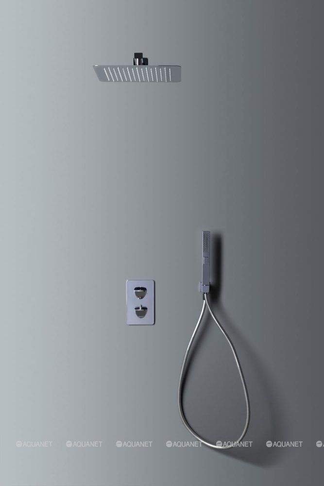 Душ.набор,Easy box,хром 5.21016-00 INFINITY V.2 Термостат Vernet+Душ Slim 300мм+ в интернет-магазине Sumom.kz