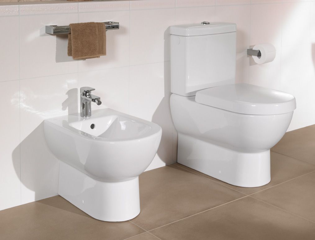 Биде напольное Villeroy & Boch SUBWAY 74100001 в интернет-магазине Sumom.kz Биде напольное Villeroy & Boch SUBWAY 74100001 в интернет-магазине Sumom.kz