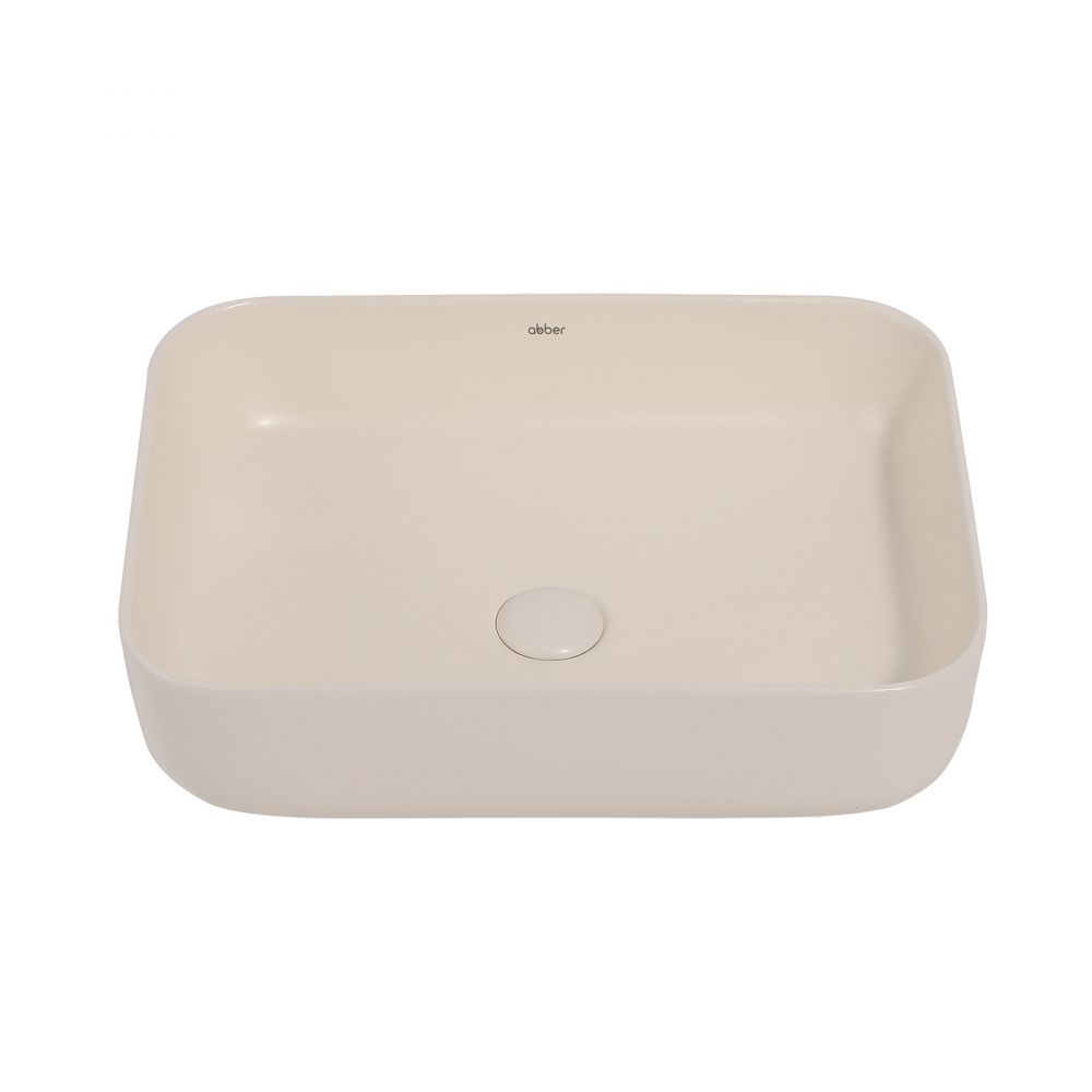 Раковина накладная ABBER Rechteck AC2202MBE светло-бежевая матовая в интернет-магазине Sumom.kz