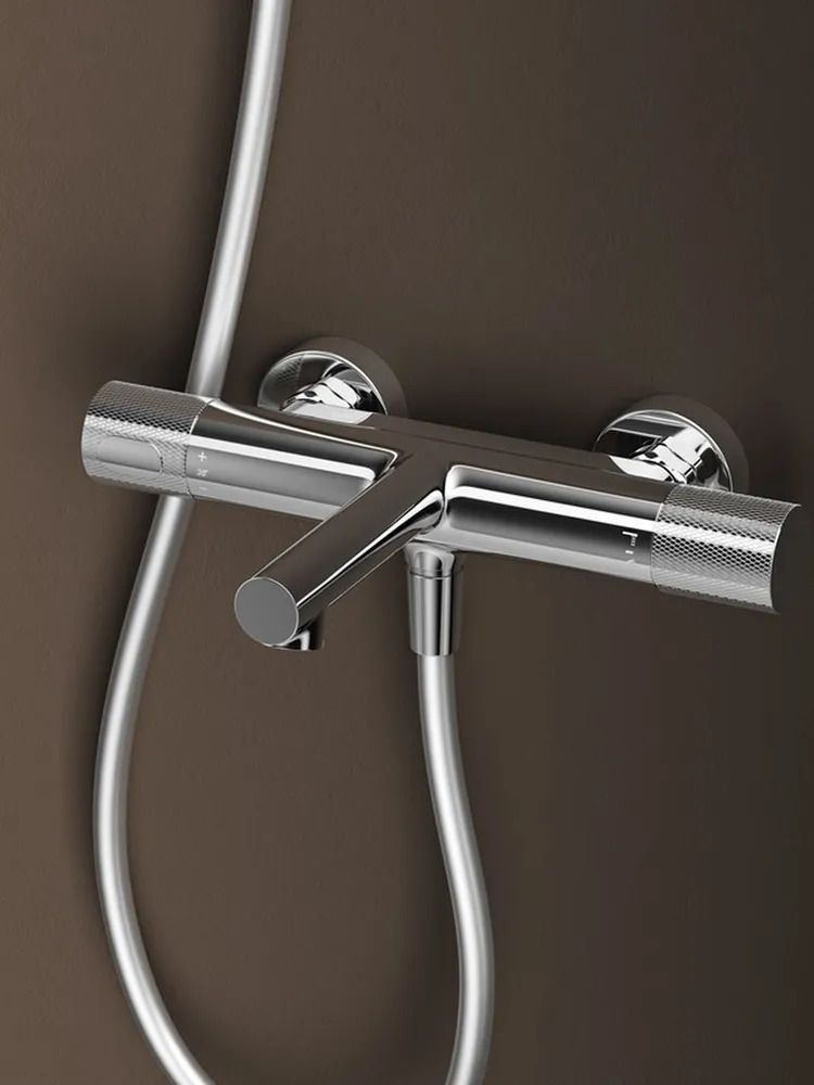 Cмеситель для ванны с термостатом, глянцевый хром, Duna, DUNSB02i74WA с гарантией и доставкой по всему Казахстану Cмеситель для ванны с термостатом, глянцевый хром, Duna, DUNSB02i74WA большой выбор под ваш дизайн!