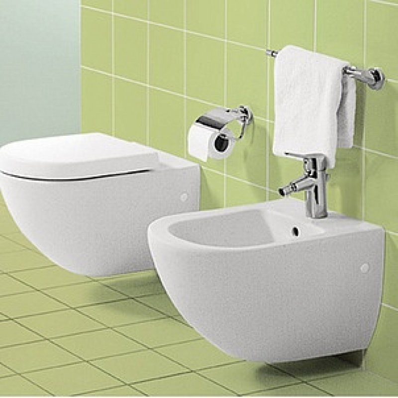 Биде подвесное Villeroy & Boch SUBWAY 74000001 в интернет-магазине Sumom.kz Биде подвесное Villeroy & Boch SUBWAY 74000001 в интернет-магазине Sumom.kz