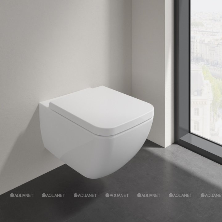 Подвесной унитаз Villeroy & Boch Venticello 4611R001 белый в интернет-магазине Sumom.kz