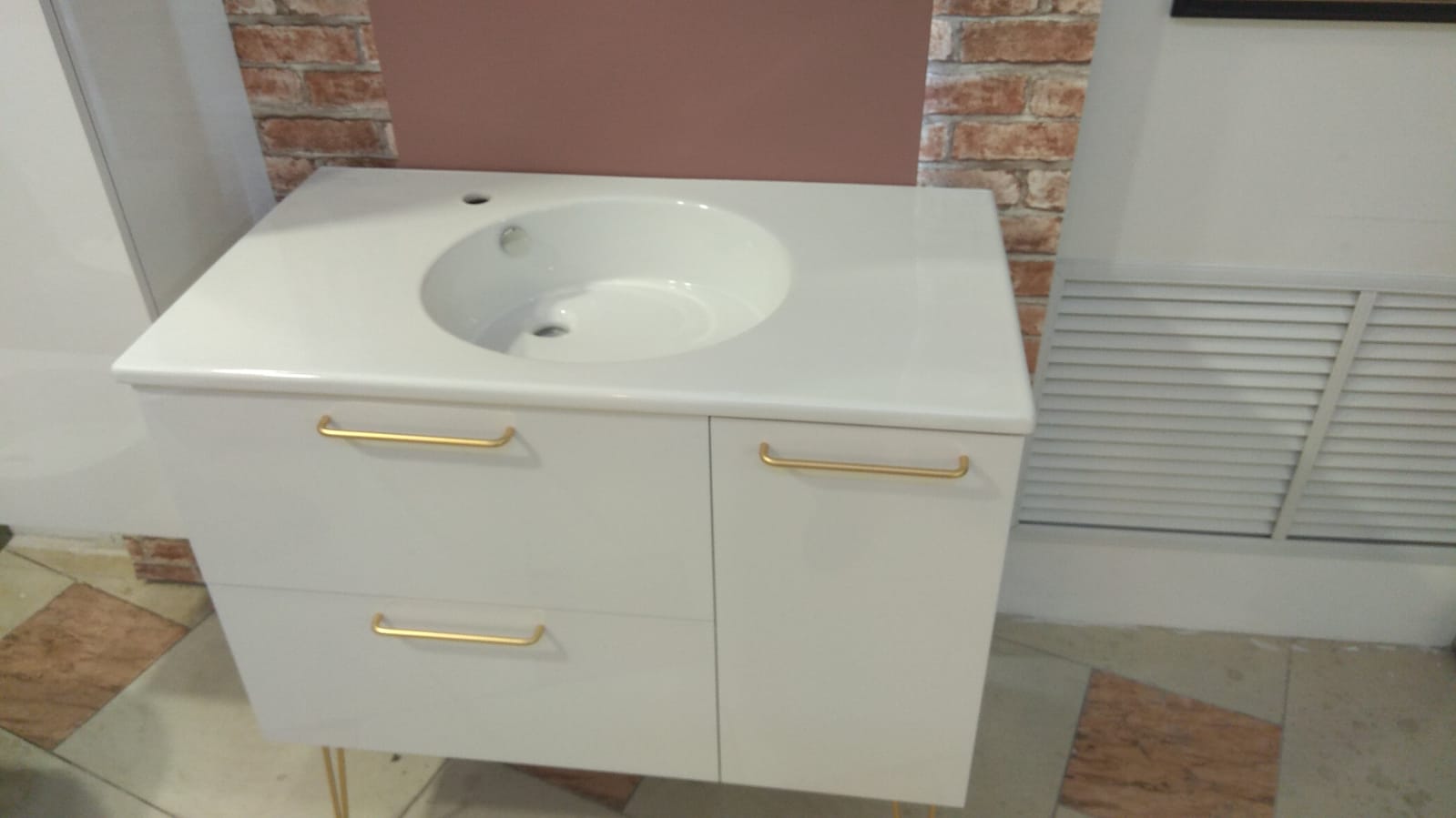 Тумба под умывальник Jacob Delafon Odeon Rive Gauche 90 EB2543-RX-G1C в интернет-магазине Sumom.kz