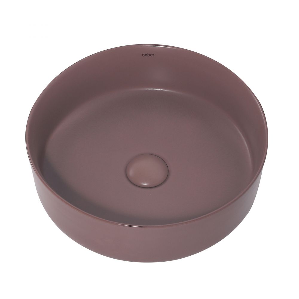 Раковина накладная ABBER Bequem AC2108MC коричневая матовая в интернет-магазине Sumom.kz Раковина накладная ABBER Bequem AC2108MC коричневая матовая в интернет-магазине Sumom.kz
