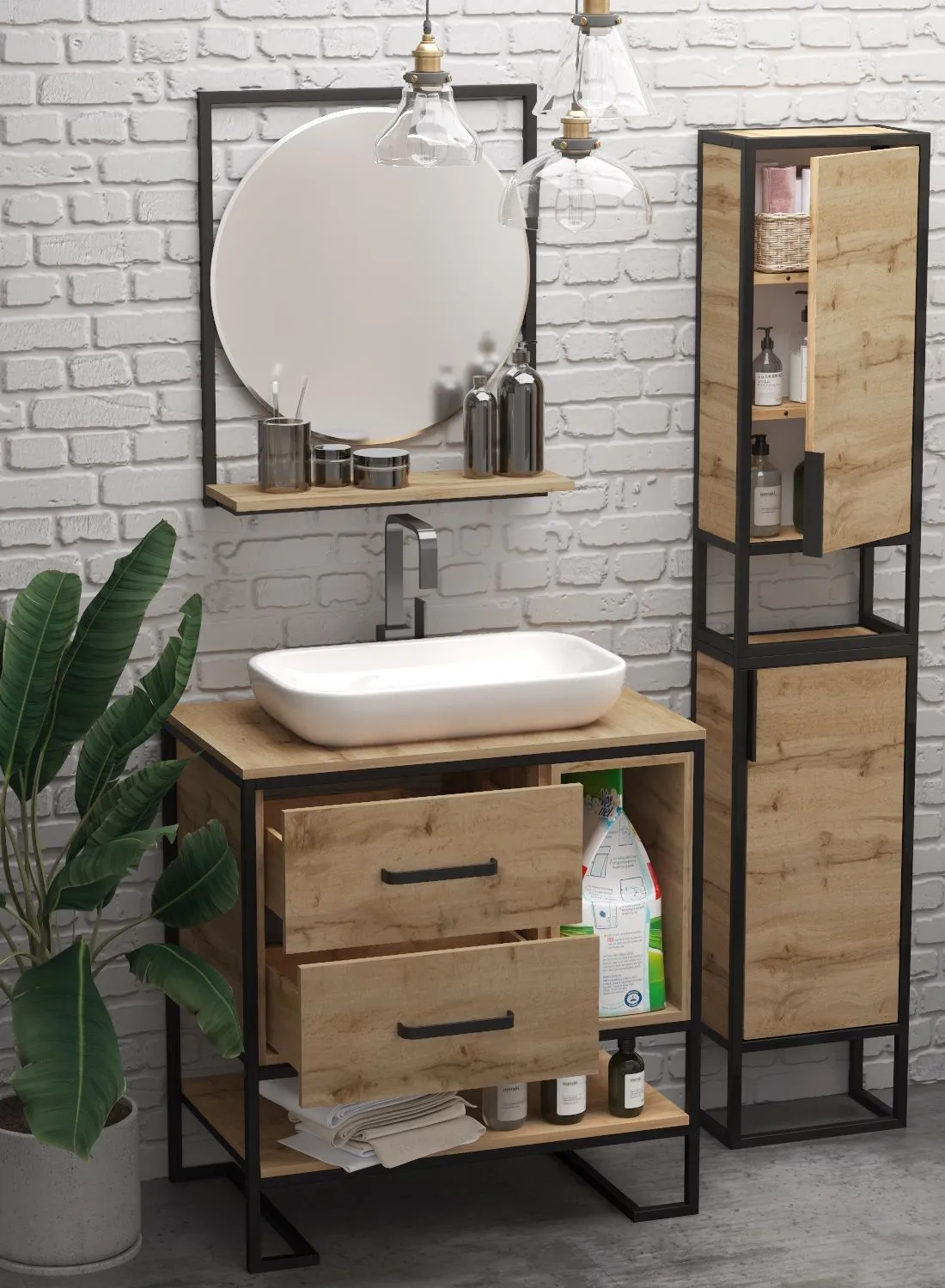 Пенал 1MarKa GRUNGE LOFT 35Н/П 1д в интернет-магазине Sumom.kz