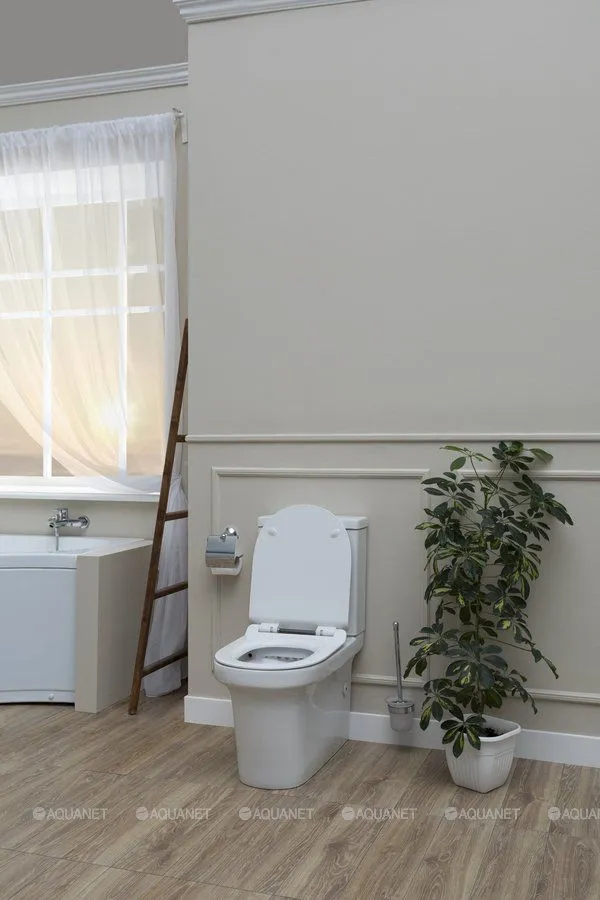 Унитаз напольный Aquanet Rimless Nova-C1 203338+203339 в интернет-магазине Sumom.kz