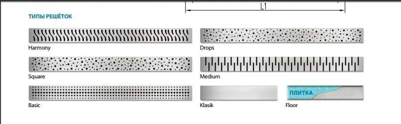 Водоотводящий желоб MCH 650mm в интернет-магазине Sumom.kz