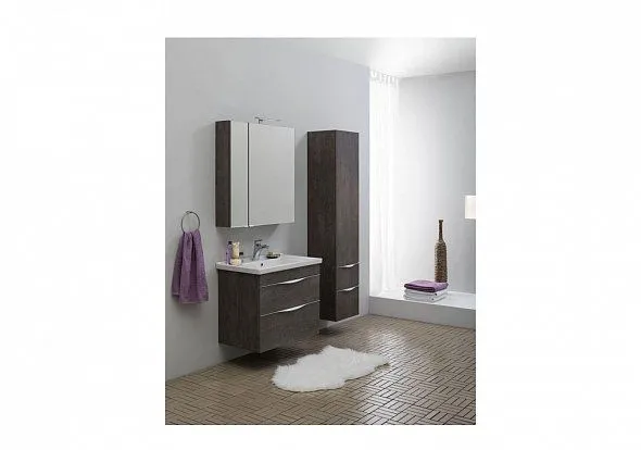 Шкаф - зеркало Aquanet Эвора 70 дуб 182997 в интернет-магазине Sumom.kz