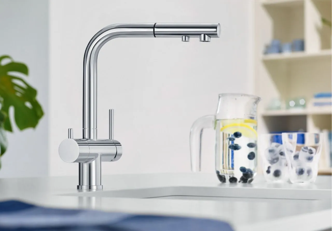 Смеситель для кухни Blanco Fontas-S II Хром 525198 большой выбор под ваш дизайн!