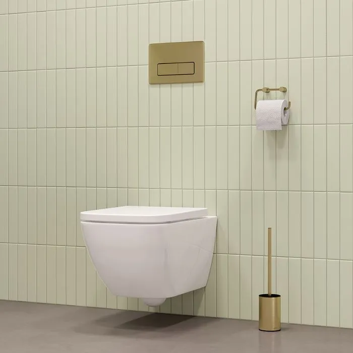 Клавиша смыва, механическая, золото матовое, Unifix, IDDIS, UNIS2MGi77 в интернет-магазине Sumom.kz