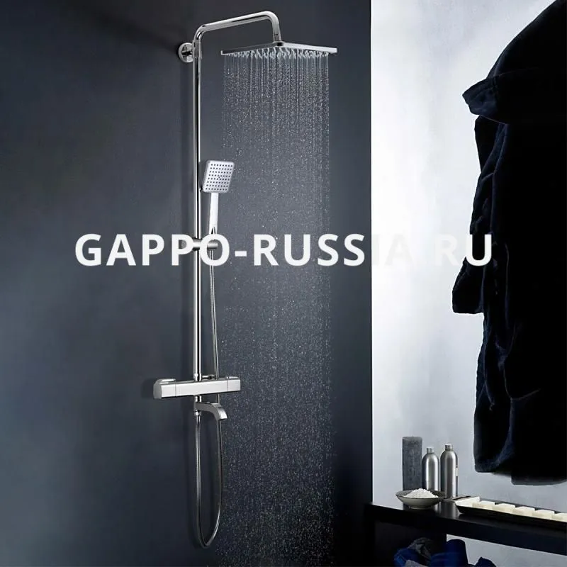 Душевая стойка с термостатом Gappo G2491 в интернет-магазине Sumom.kz