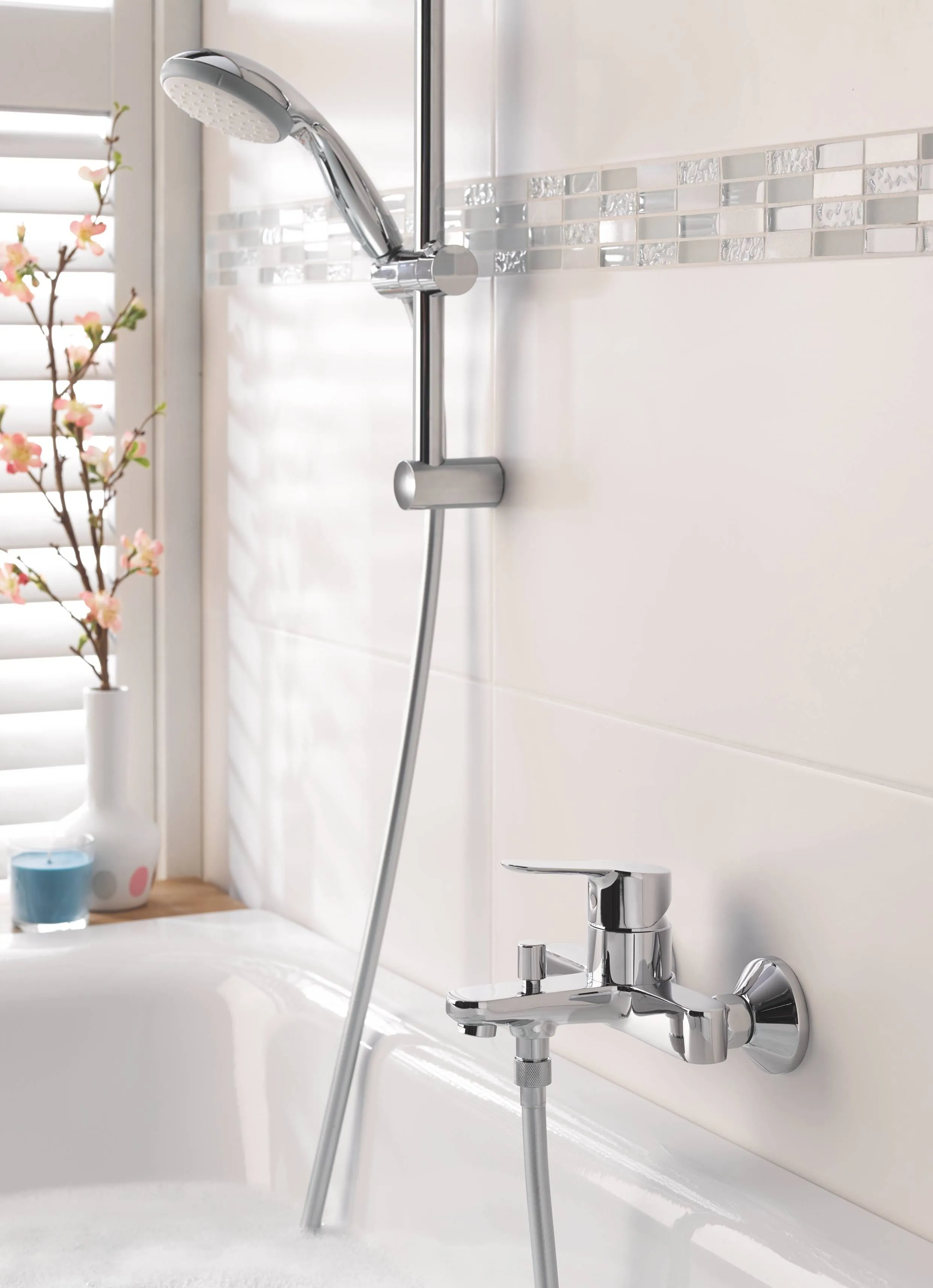 Смеситель для ванны Grohe BauEdge 23605000 большой выбор под ваш дизайн!