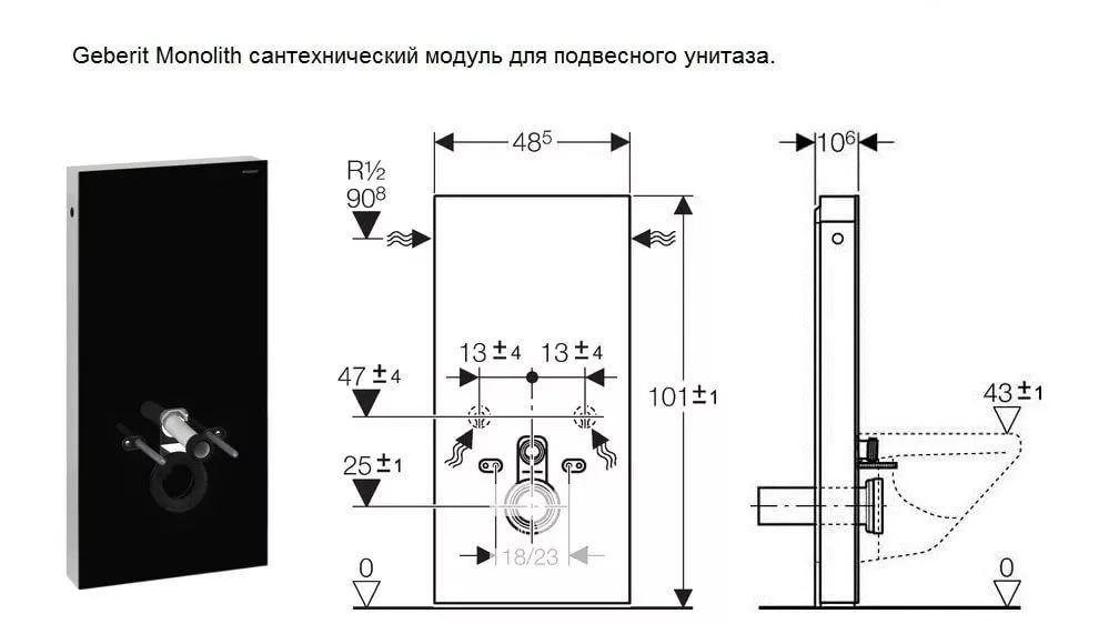 Мебель для инсталляции унитаза