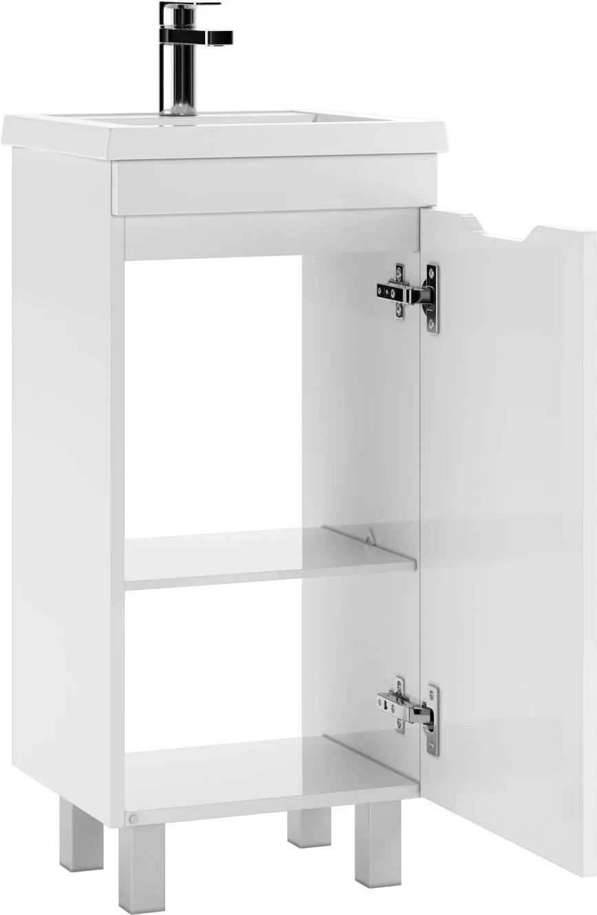 Тумба под умывальник "Andrea 40" 3D без ящика Домино D37001T в интернет-магазине Sumom.kz