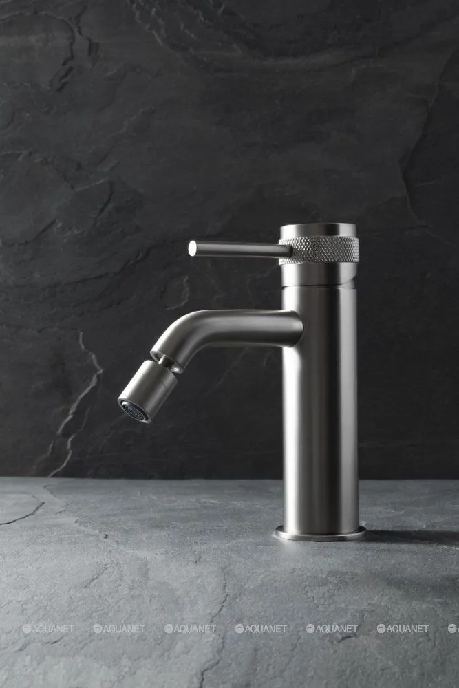 5.31A04-BN PRIORITY 3.0 Cмеситель для биде, излив 122мм, Kerox, браш.никель большой выбор под ваш дизайн!