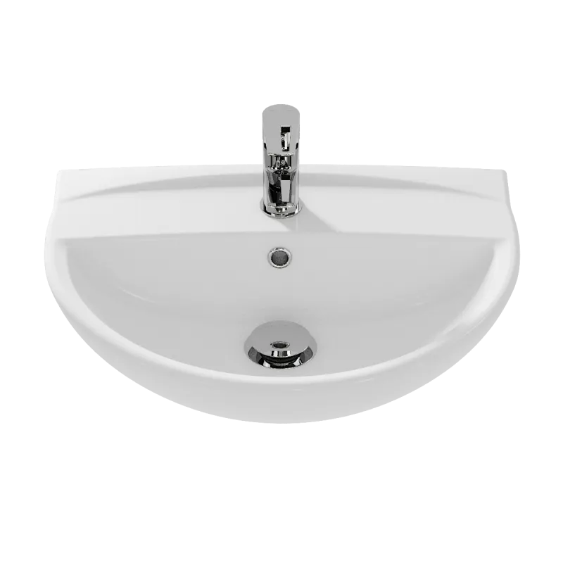 Умывальник Cersanit Mito Red 55 В 1 отв. белый UM-MIR55/1-w в интернет-магазине Sumom.kz