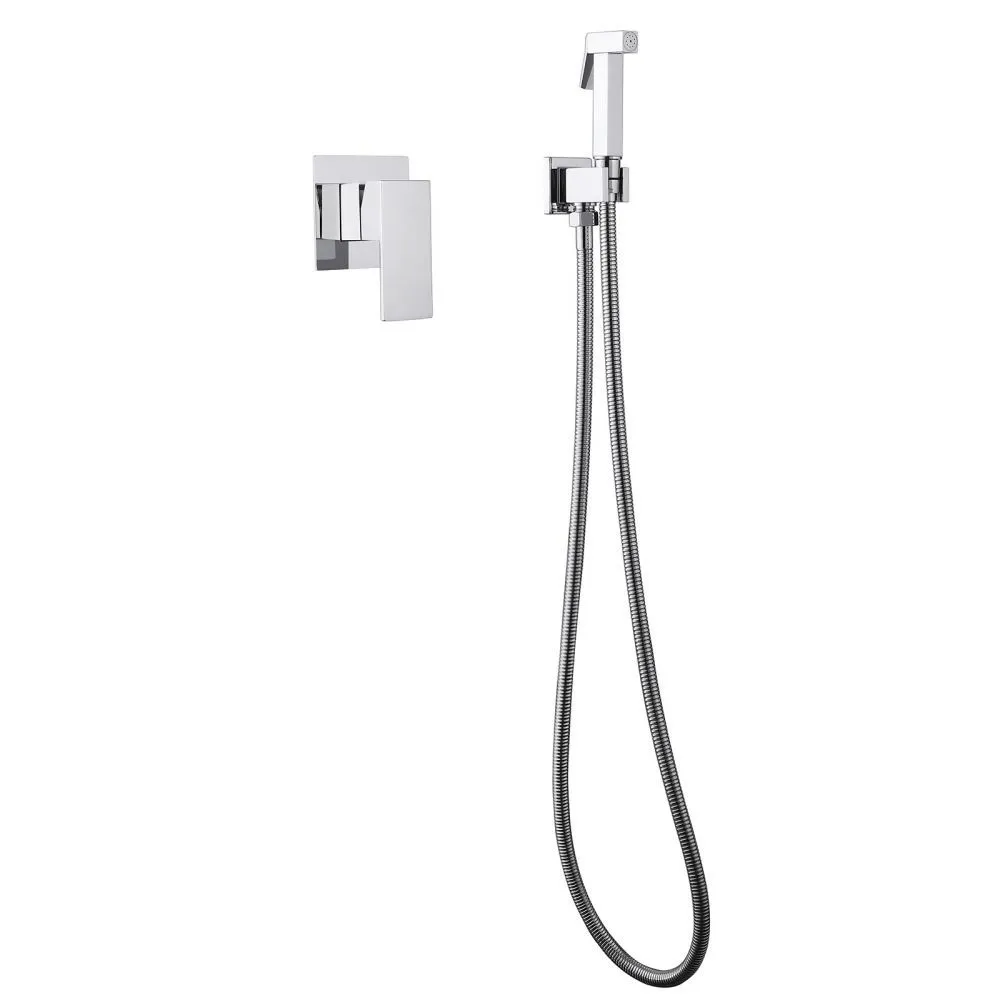 Смеситель ABBER Daheim AF8225 с гигиеническим душем, хром большой выбор под ваш дизайн!