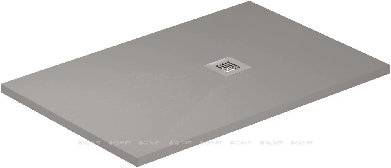 8.31006-PGM Priority, Поддон литьевой 1200х800, без сифона/накладки, платиново-серый в интернет-магазине Sumom.kz