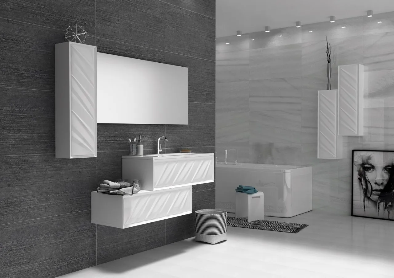 Тумба под умывальник 1 МарКа Glace 100П White (низ) У73576 в интернет-магазине Sumom.kz Тумба под умывальник 1 МарКа Glace 100П White (низ) У73576 в интернет-магазине Sumom.kz