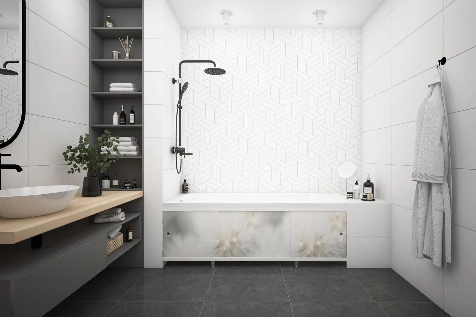 Экран п/в CETUS Pro 1,68 (Белый) CETw170 в интернет-магазине Sumom.kz