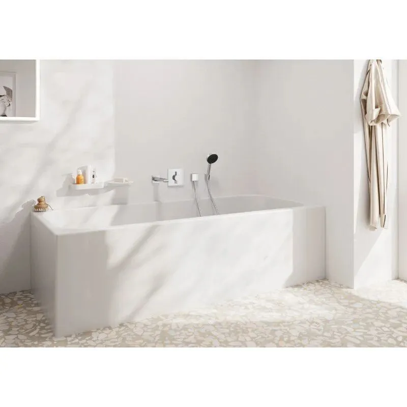 Излив для ванны Hansgrohe Tecturis E 73410000, цвет хром в интернет-магазине Sumom.kz