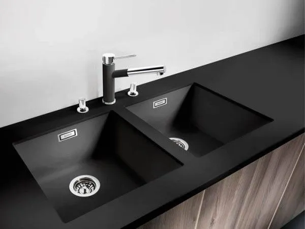 Кухонная мойка Blanco Subline 400-U темная скала 523423 в интернет-магазине Sumom.kz Кухонная мойка Blanco Subline 400-U темная скала 523423 в интернет-магазине Sumom.kz