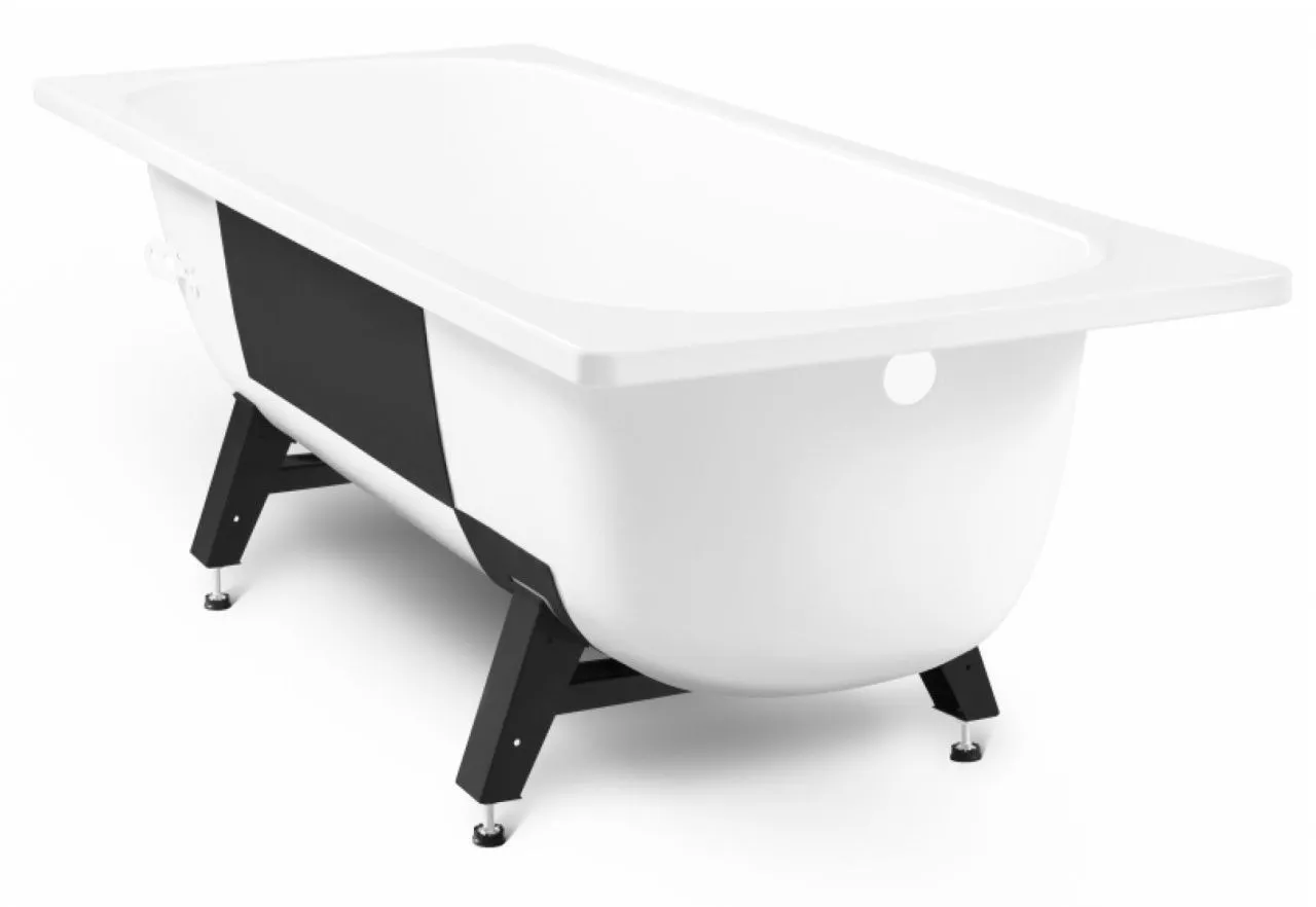 Стальная ванна Tevro 170x70 с шумоизоляцией и опорной подставкой в интернет-магазине Sumom.kz Стальная ванна Tevro 170x70 с шумоизоляцией и опорной подставкой в интернет-магазине Sumom.kz