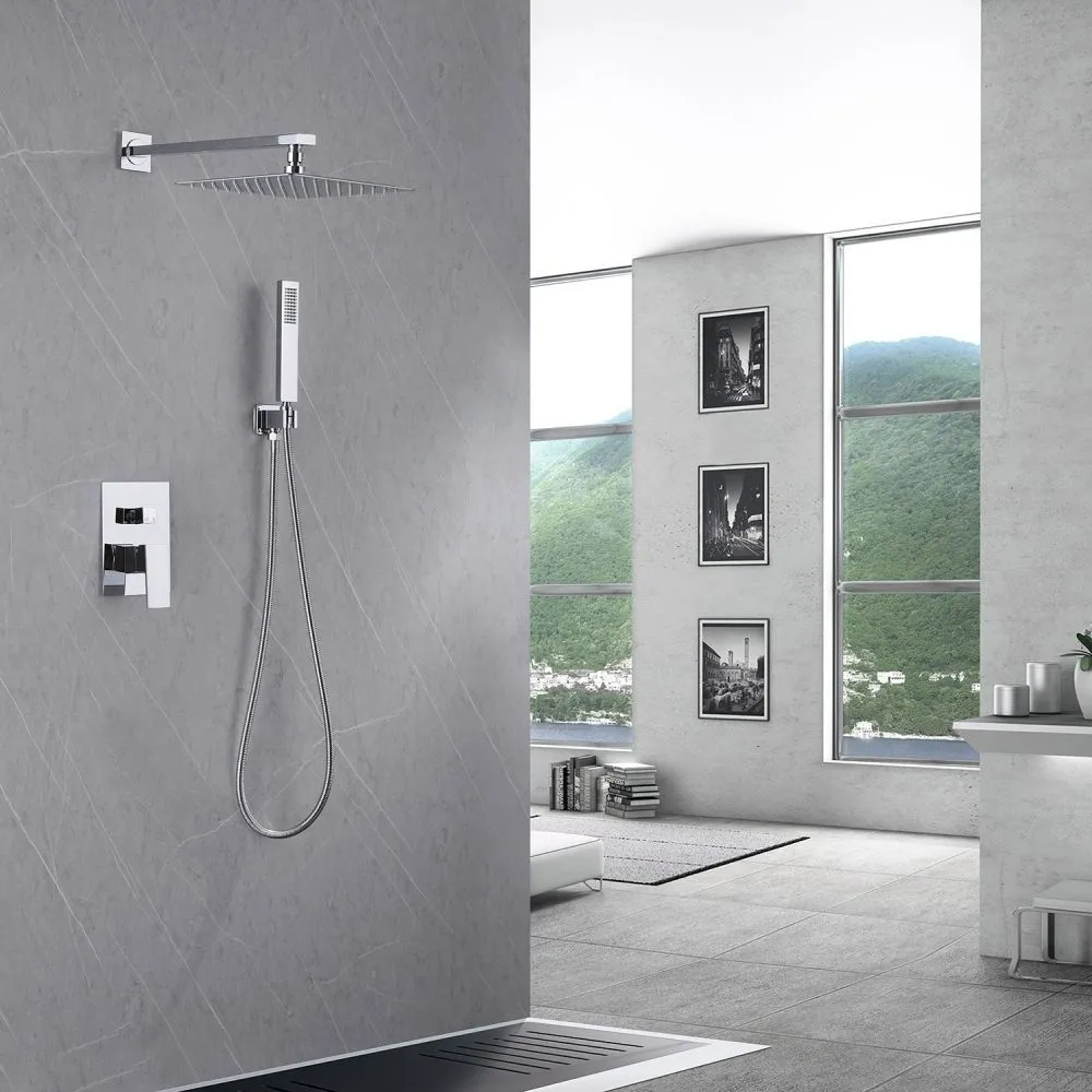 Душевая система ABBER Daheim AF8219 скрытого монтажа без излива, хром в интернет-магазине Sumom.kz Душевая система ABBER Daheim AF8219 скрытого монтажа без излива, хром в интернет-магазине Sumom.kz