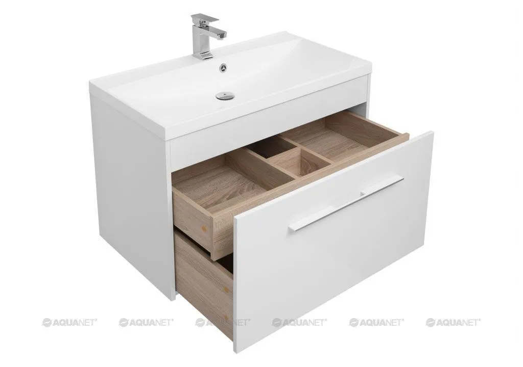 Тумба под умывальник Aquanet Августа 90 белый 210030 в интернет-магазине Sumom.kz Тумба под умывальник Aquanet Августа 90 белый 210030 в интернет-магазине Sumom.kz