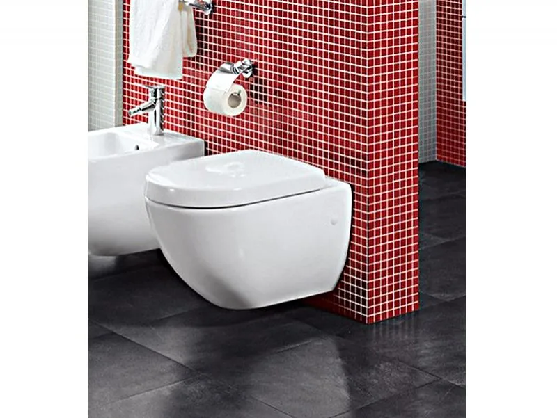Унитаз подвесной безободковый Villeroy & Boch SUBWAY 660410R1 в интернет-магазине Sumom.kz Унитаз подвесной безободковый Villeroy & Boch SUBWAY 660410R1 в интернет-магазине Sumom.kz