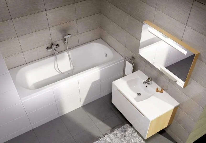 Акриловая ванна Ravak Domino 160x70 C621000000 в интернет-магазине Sumom.kz Акриловая ванна Ravak Domino 160x70 C621000000 в интернет-магазине Sumom.kz