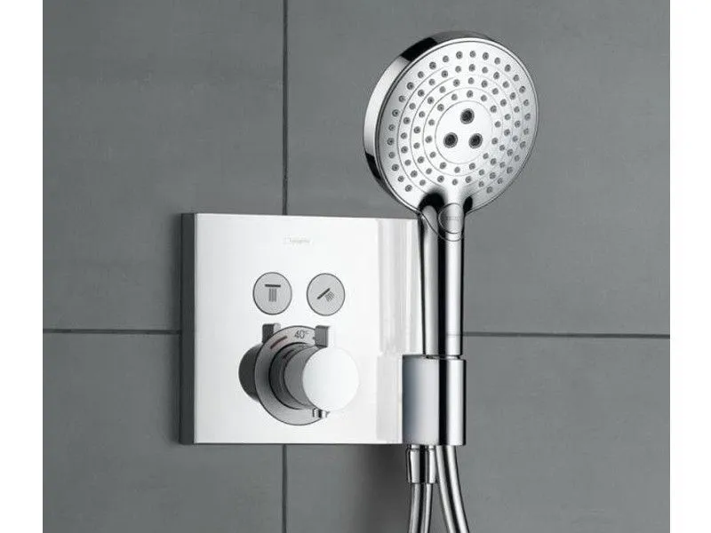 Смеситель для душа с термостатом Hansgrohe ShowerSelect 15765000 большой выбор под ваш дизайн!