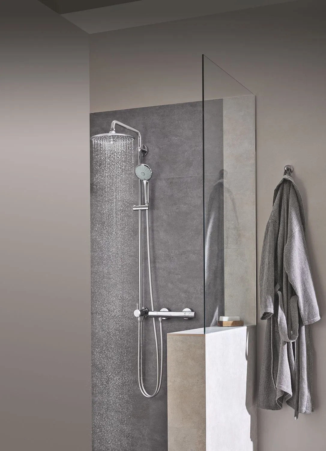 Душевой гарнитур Grohe Euphoria 260 shower system +diverter 9,5 27421002 в интернет-магазине Sumom.kz