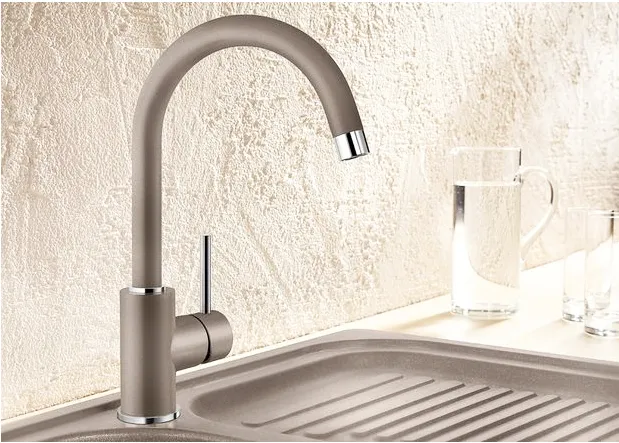 Смеситель для кухни Blanco Mida Кофе 524208 с гарантией и доставкой по всему Казахстану Смеситель для кухни Blanco Mida Кофе 524208 большой выбор под ваш дизайн!